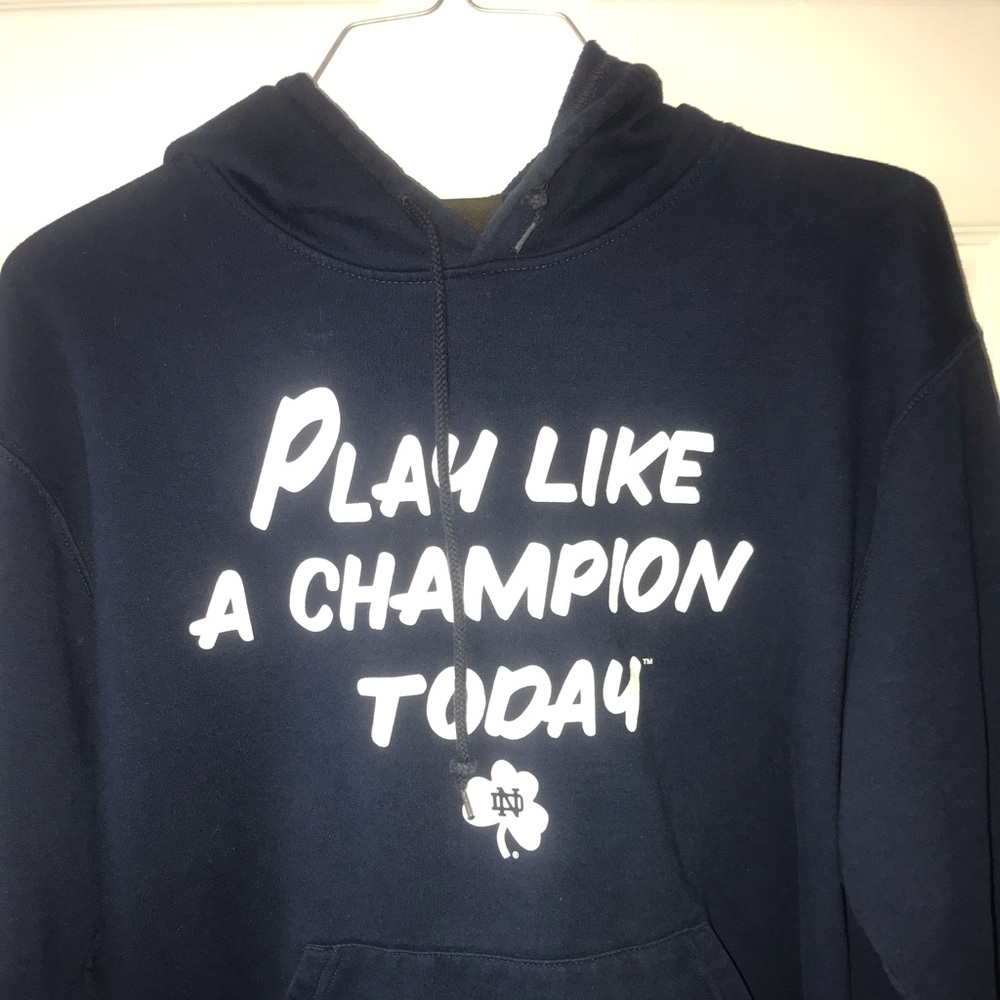 Notre Dame Play Like A Champion Today Hoodie